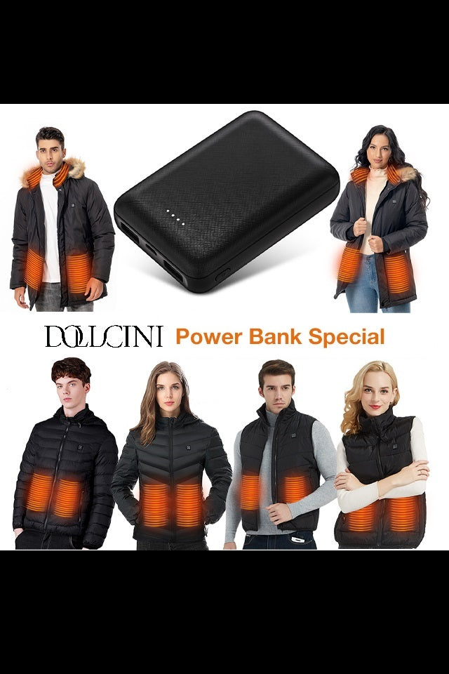 Dollcini Power Bank 10000mAh – Külső Akkumulátor, 2xUSB, 1xType-C
