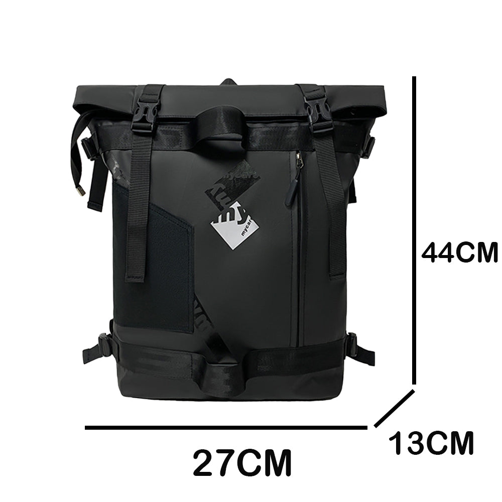 Dollcini Roll-Top Uniszex Laptop Hátizsák – Vízálló Utazóhátizsák, Nagy Kapacitású