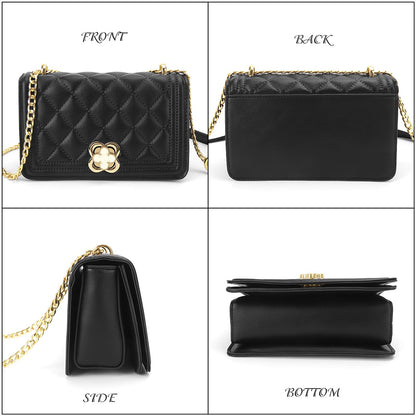 Dollcini Steppelt Női Futártáska – Elegáns, Aranyláncos Válltáska