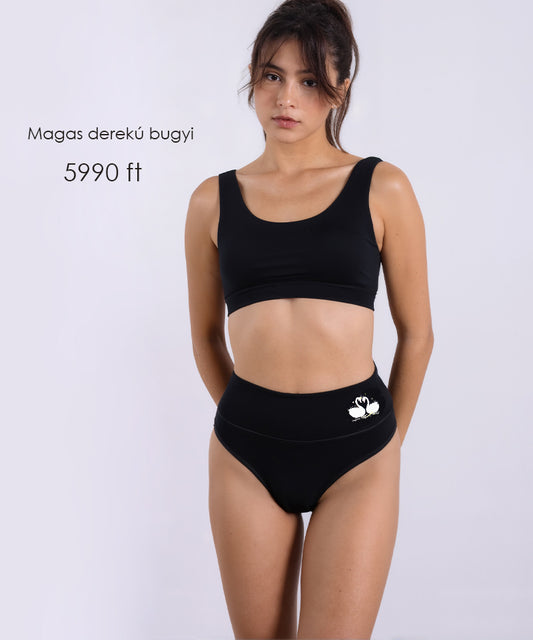 Dollcini ,Magas derekú női bugyi ,95% Pamut + Spandex-Többszínű, 6 db-os Csomag,62072