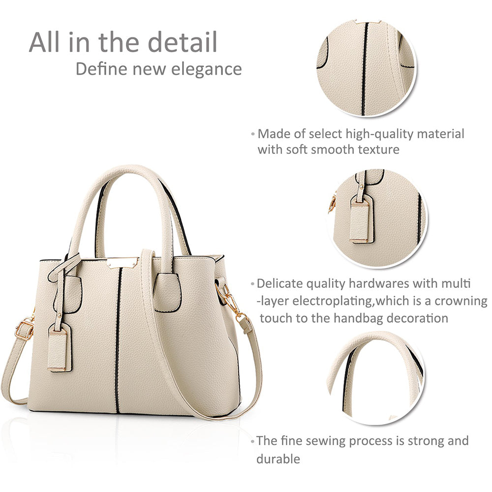 Dollcini Nagyméretű Női Kézitáska – Vízálló Műbőr Táska