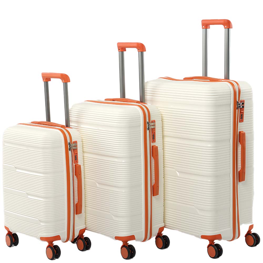 Dollcini Világjáró Bőrönd Szett – Könnyű és Erős Utazóbőröndök