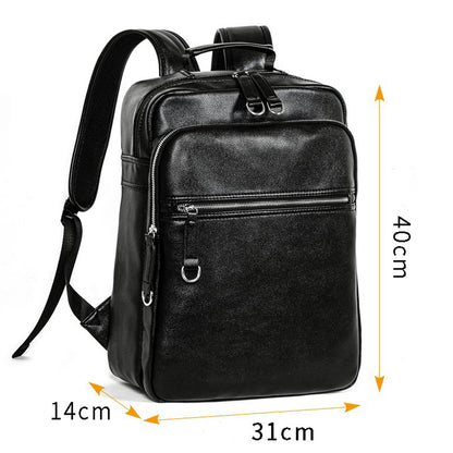 Dollcini Férfi Laptophátizsák – Vízlepergető, Műbőr, 14” Laptophoz