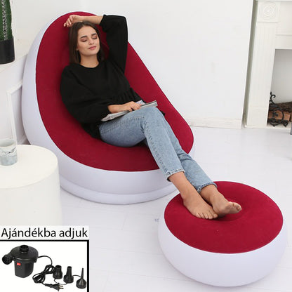 Dollcini Otthon Felfújható Kanapé – Kempingezéshez, Strandra