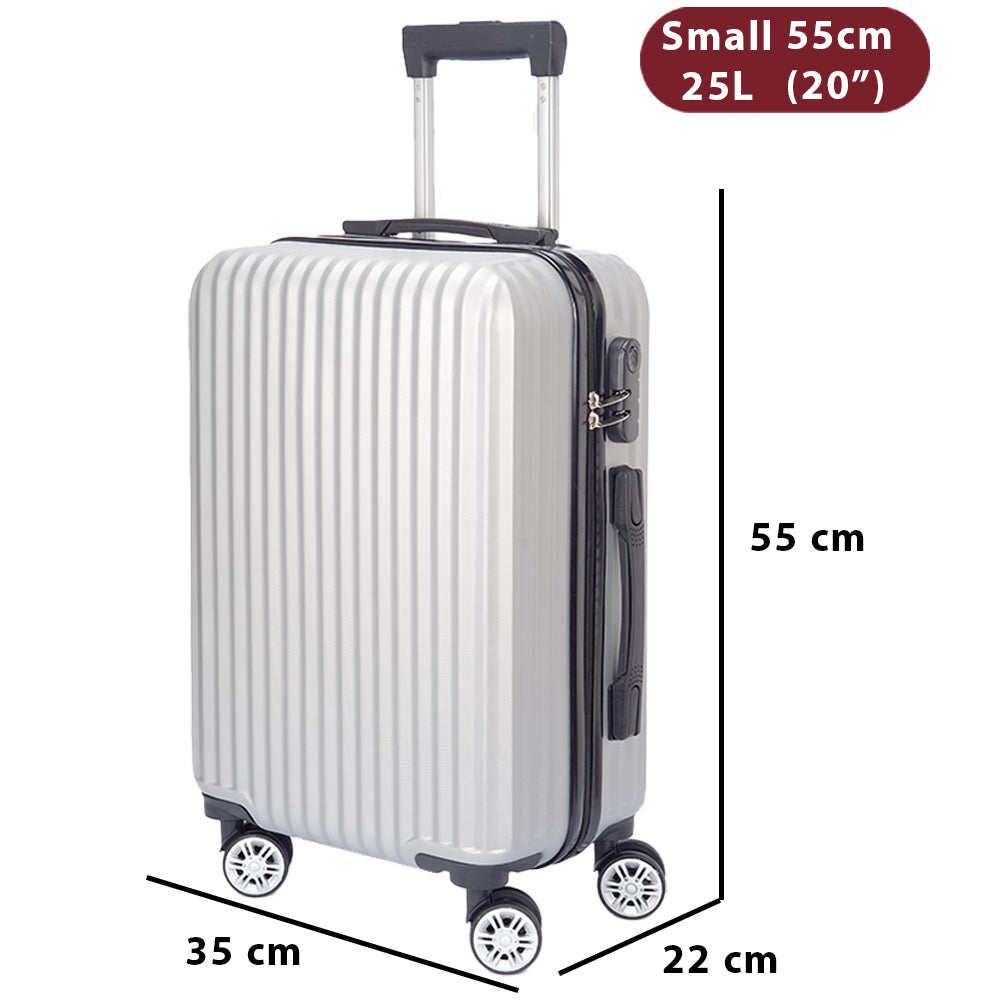 Dollcini Világjáró Bőrönd Szett – 3 darabos, Több Színben