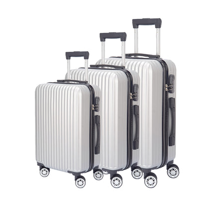 Dollcini Világjáró Bőrönd Szett – 3 darabos, Több Színben