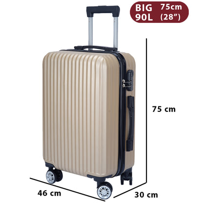 Dollcini Világjáró Bőrönd Szett – 3 darabos, Több Színben