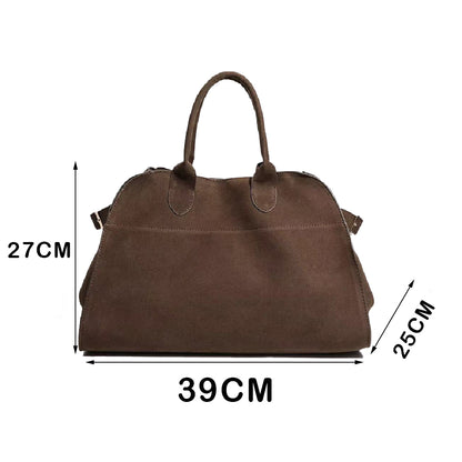 Dollcini Velúr Női Kézitáska – Nagyméretű, Olasz Stílusú