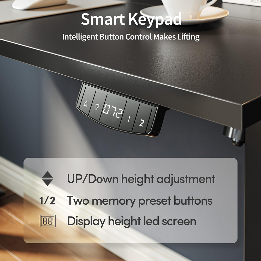 Dollcini Otthon Állítható Íróasztal – Elektromos, USB Porttal
