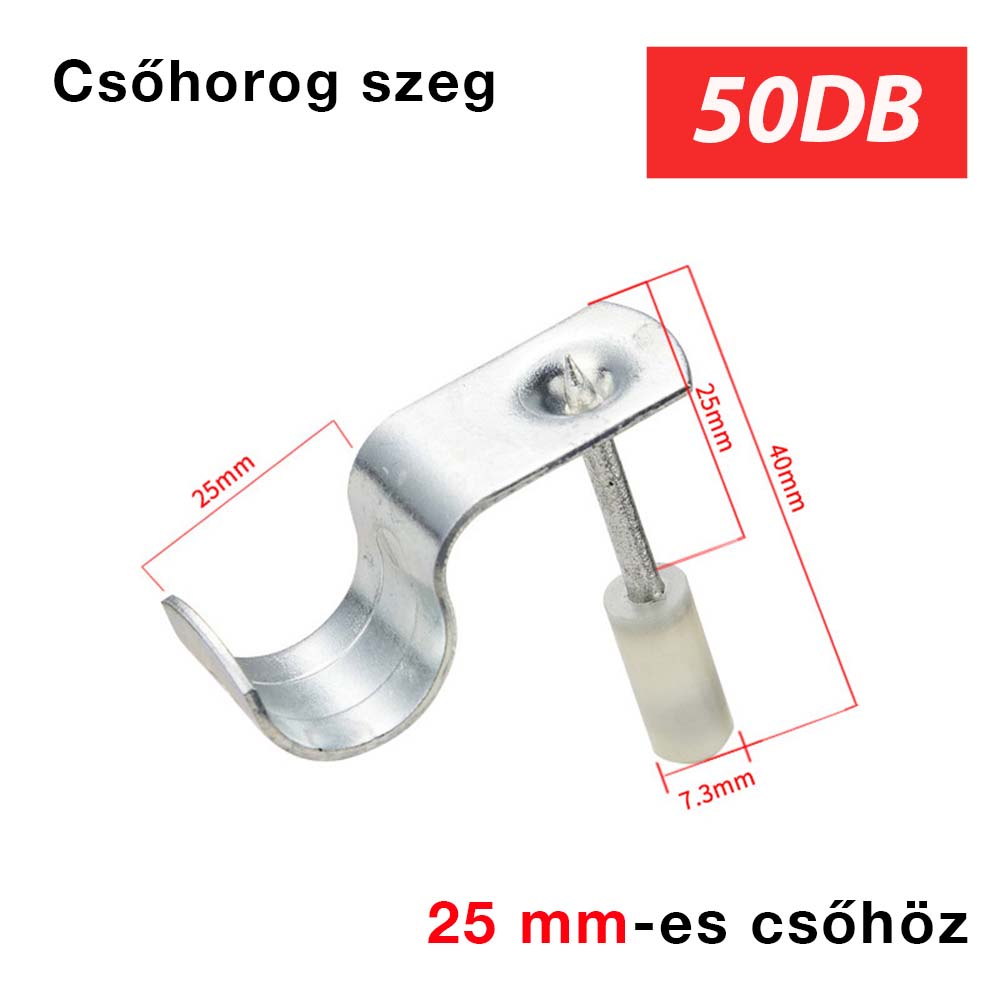 Dollcini Otthon Kiegészítő Szegek Szögbelövőhöz – 7.3 mm