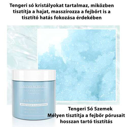 Dollcini Tengeri Sós Sampon Aminosavval – Kék, Frissítő