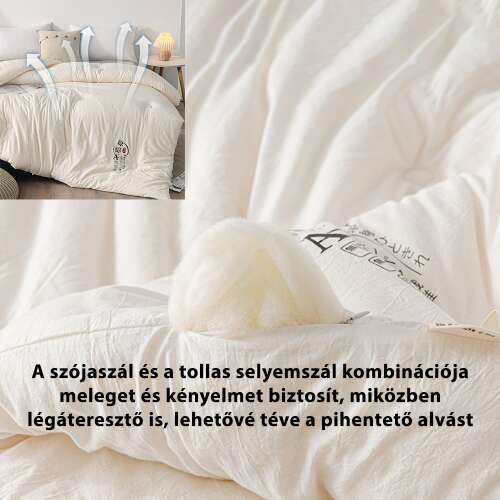 Dollcini Otthon Szójababrostos Paplan – Négyévszakos, Japán Stílus