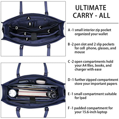 Dollcini Elegáns Női Laptoptáska – Vízálló Műbőr, 15,6" Laptophoz