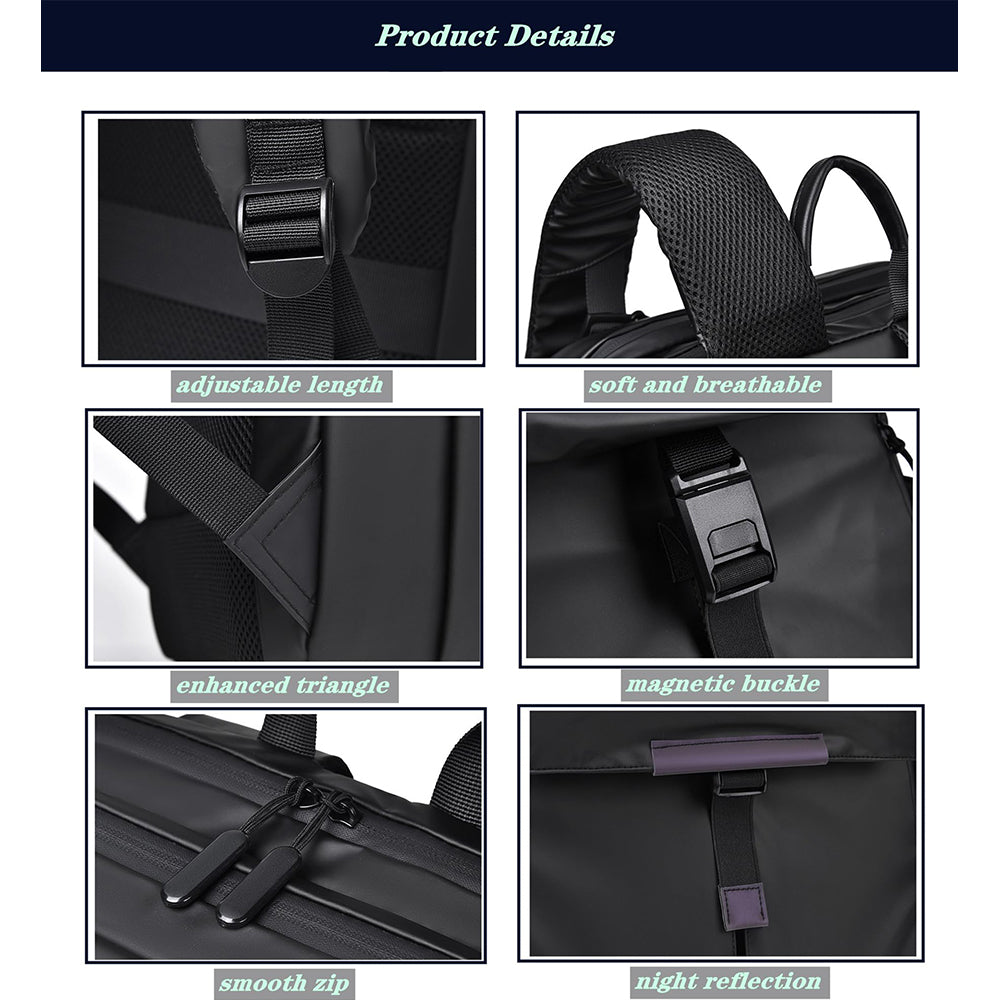 Dollcini Női Laptop Hátizsák – Vízálló, USB Porttal, Utazáshoz