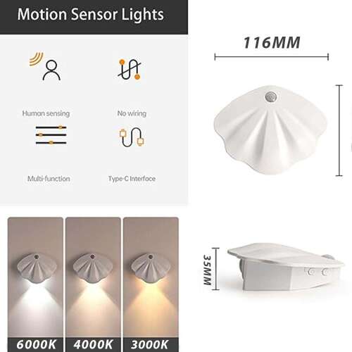 Dollcini Otthon Mozgásérzékelős LED Lámpa – Több Variáció