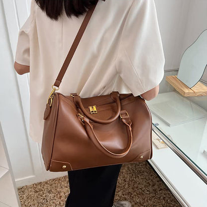 Dollcini Vintage Válltáska – Cipzáras Műbőr Női Kézitáska, Állítható Pánt