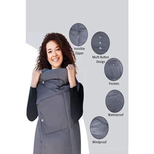 Dollcini Női Fűthető Mellény – Elegáns, USB Fűtésű, Szélálló Viselet [A powerbankot külön kell megvásárolni]