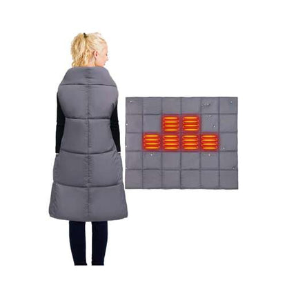 Dollcini Női Fűthető Mellény – Elegáns, USB Fűtésű, Szélálló Viselet [A powerbankot külön kell megvásárolni]