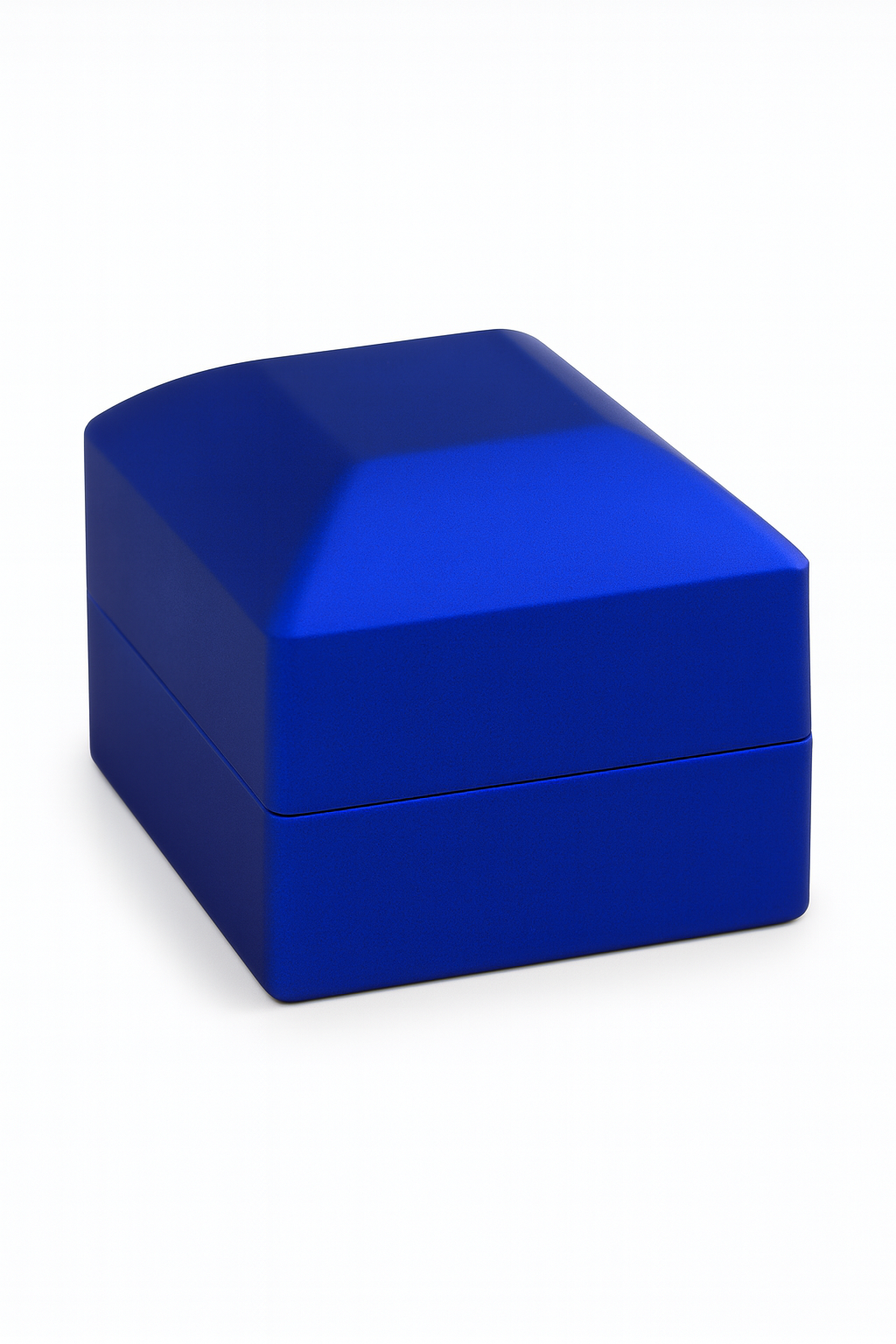 Dollcini 1 karátos D-színű moissanit „cukorkocka” fülbevaló 925 ezüstből, elegáns női köves fülbevaló mindennapra és alkalmakra