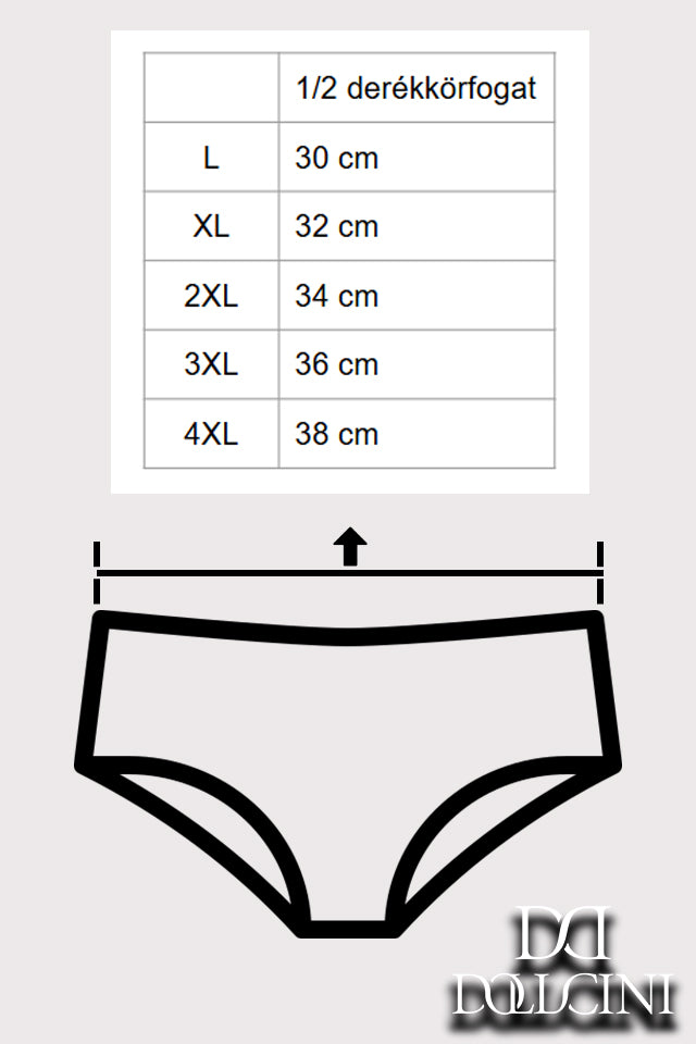Dollcini ,Klasszikus Női Bugyi, Brazil Női Bugyi, Virágmintás Csipkés Női Bugyi,95% Pamut + Spandex-Többszínű, 6 db-os Csomag,8972