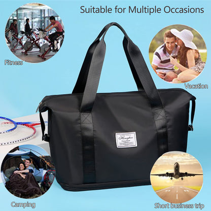 Dollcini Bővíthető Vízálló Utazótáska – Összecsukható, Több Színben