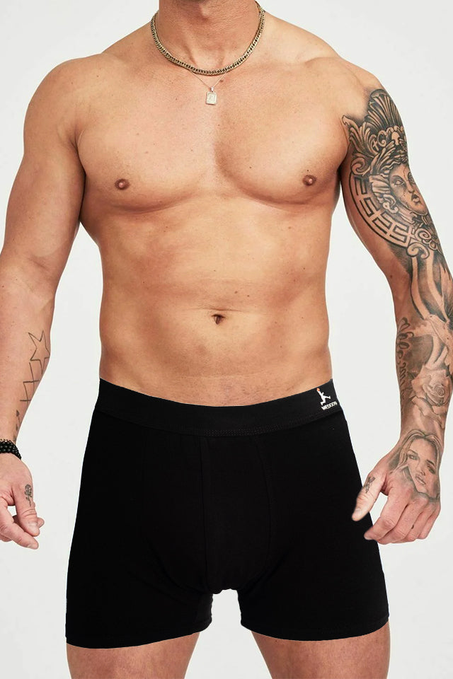 Dollcini Légáteresztő Pamut Férfi Boxeralsó - 95% Pamut, 3 darabos szett