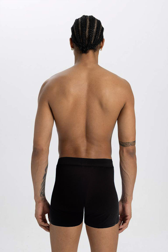 Dollcini Légáteresztő Pamut Férfi Boxeralsó - 95% Pamut, 3 darabos szett