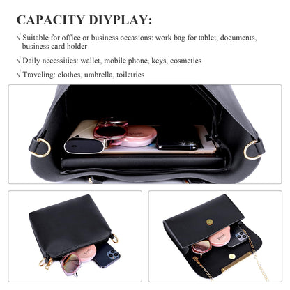 Dollcini Elegáns Női Kézitáska – 3 Részes Műbőr Szett