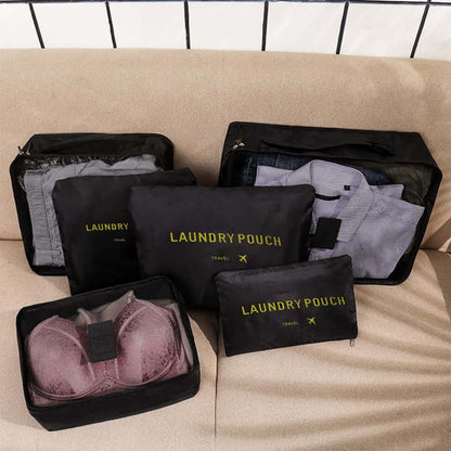 Dollcini 6 Darabos Bőröndrendszerező Szett – Vízálló, Utazáshoz