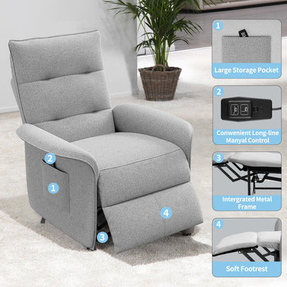 Dollcini Otthon Elektromos Relax Fotel – Emelőfunkciós