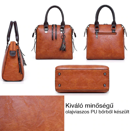 Dollcini 4 Részes Műbőr Táskaszett – Kézitáska és Válltáska