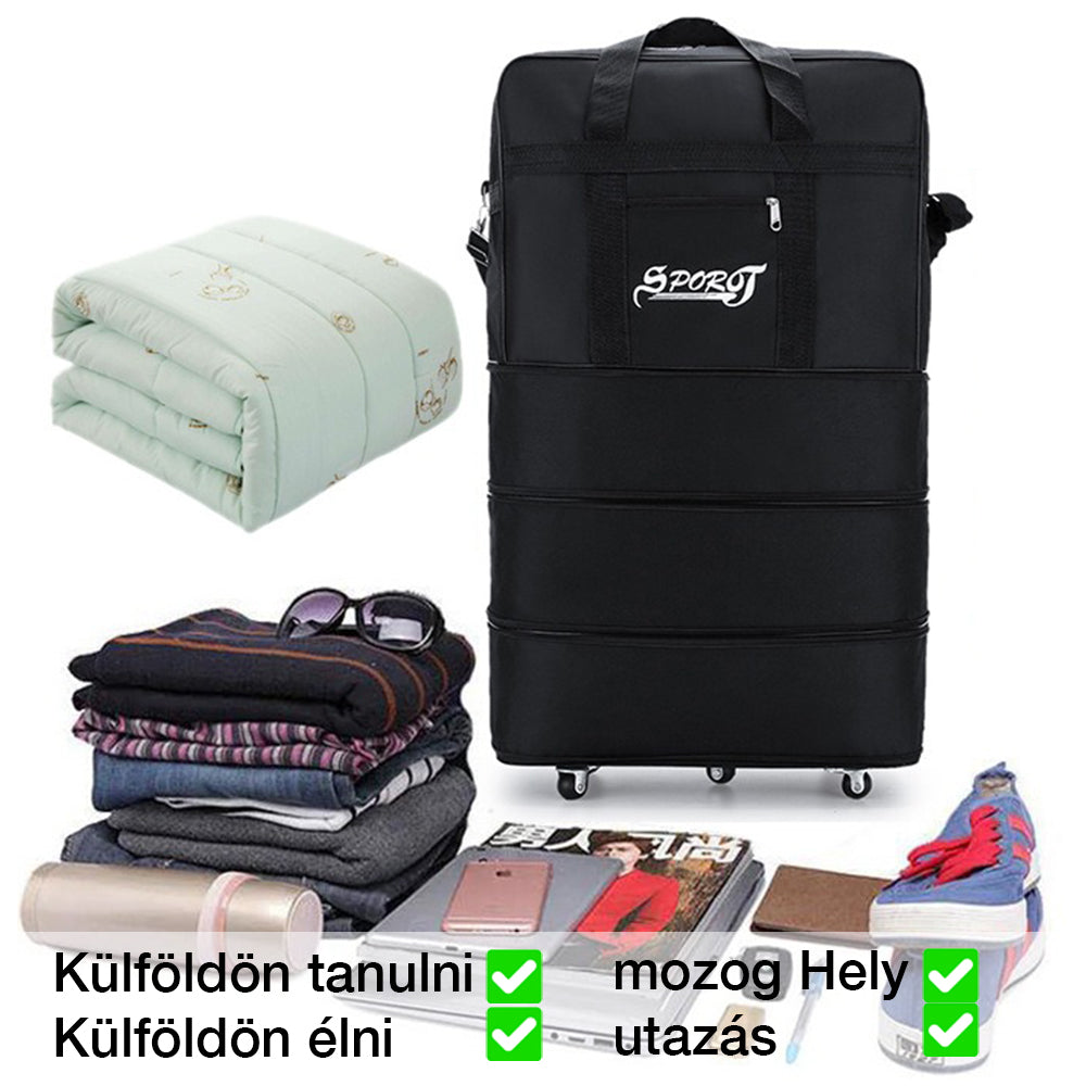 Dollcini Extra Nagy Utazótáska – Összecsukható és Praktikus