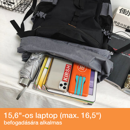 Dollcini Uniszex Laptop Hátizsák 15.6”-os Laptophoz – Ergonomikus és Vízálló Utazóhátizsák