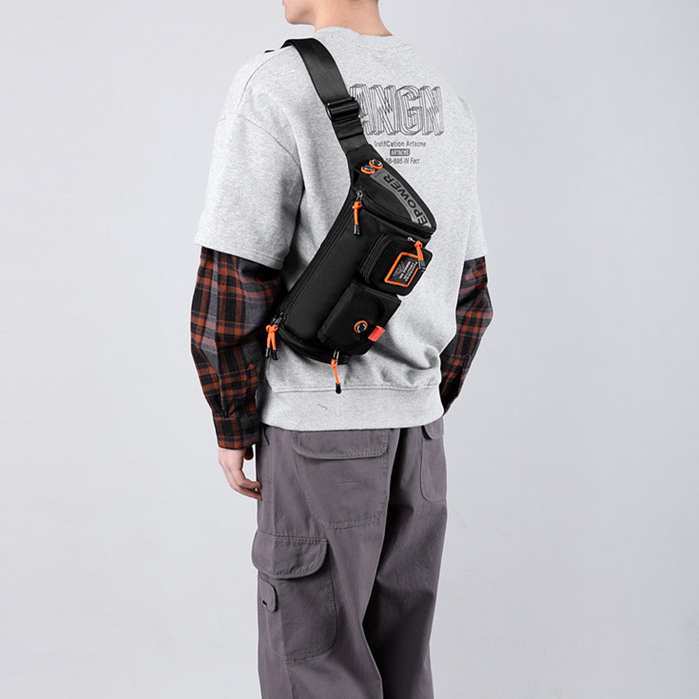 Dollcini Multifunkciós Férfi Melltáska – Vízálló, Könnyű és Tartós