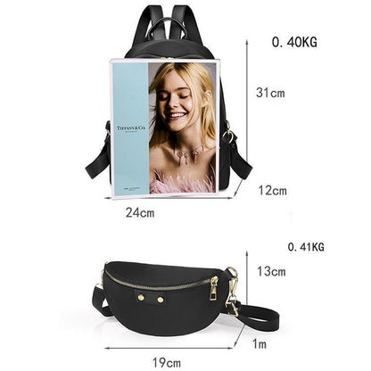 Dollcini Stílusos Női Hátizsák – Vízálló, Elegáns és Praktikus