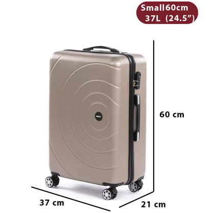 Dollcini Világjáró Bőrönd Szett – Royal Gold Elegance, Arany